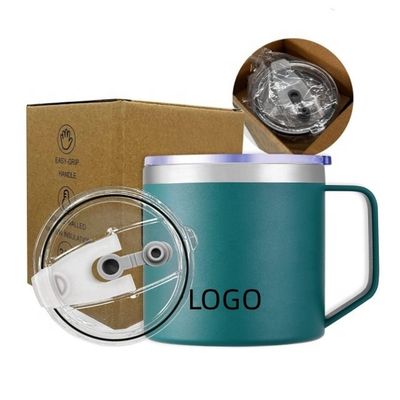 Tubarão de café isolado a vácuo de aço inoxidável com logotipo personalizado e design isolado