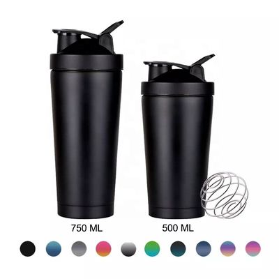 6-12h Manter a bebida quente frio Logotipo personalizado de marca privada Gym Shakers garrafa de proteína