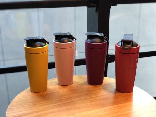 6-12h Manter a bebida quente frio Logotipo personalizado de marca privada Gym Shakers garrafa de proteína