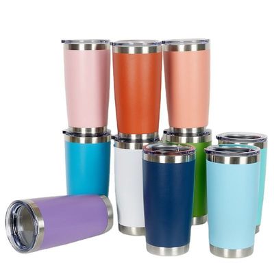 Logotipo personalizado copos de parede de aço inoxidável Pint Cup para festa e viagem Hot Cold Tumblers