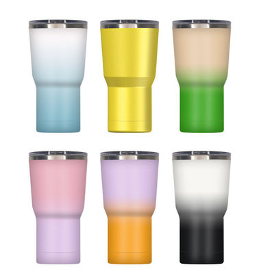 Fabricação de frascos de vácuo Bottle de água personalizada de aço inoxidável com logotipo e palha