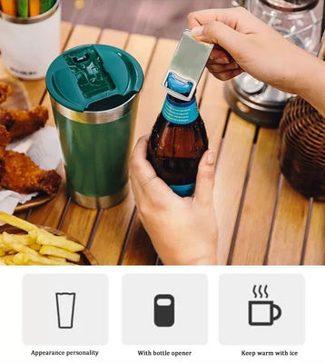 Taça de café de aço inoxidável personalizada Taça de viagem isolada com design durável