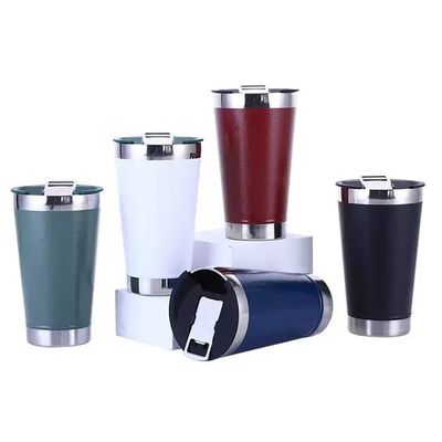 Mantenha-se hidratado na sua próxima viagem Sublimação de parede dupla Tumbler com abertura de garrafa