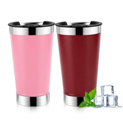 Copo de vácuo de aço inoxidável perfeito para acampar mantém as bebidas quentes e frias 12-24h