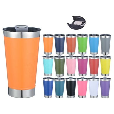 Flascas de vácuo duráveis em viagens caneca de café 20 oz de aço inoxidável