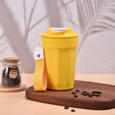 Tubarão de aço inoxidável sustentável 420ml Copas de viagem com tampa Copo de água canecas personalizadas