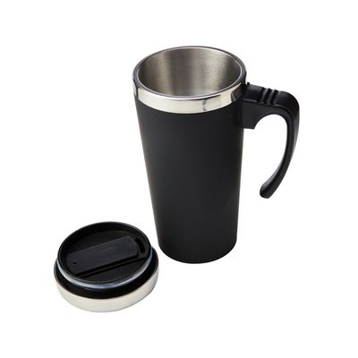 16oz Double Wall Stainless Steel Tea Cup com alça para armazenados em tipo de bebida