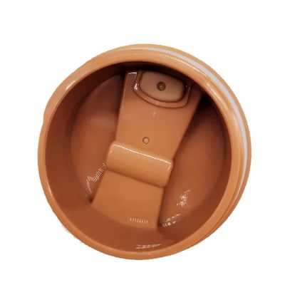 Tubarões de café de viagem personalizados com estilo de design clássico 450 ml de isolamento de parede dupla