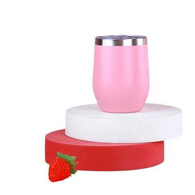 Tubarão de vinho de ovos de aço inoxidável com revestimento em pó de cor e isolamento de parede dupla