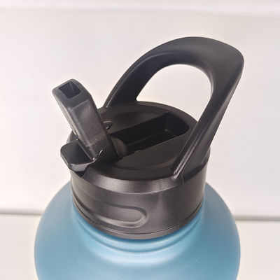 Flasca de água para viagens ao ar livre com frasco isolado a vácuo de aço inoxidável 2023 Bpa livre