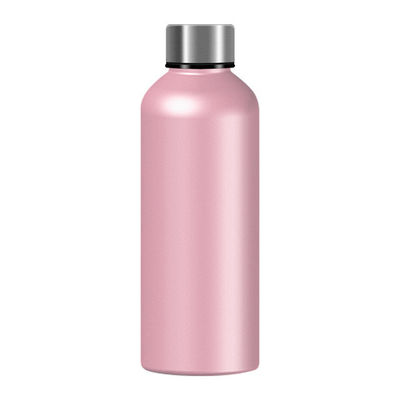 500 ml de frasco de vácuo de viagem de cilindro isolado de aço inoxidável 304