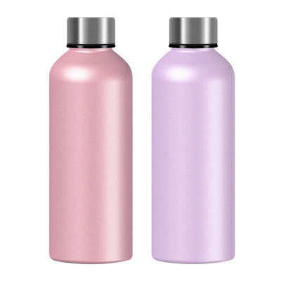 500 ml de frasco de vácuo de viagem de cilindro isolado de aço inoxidável 304