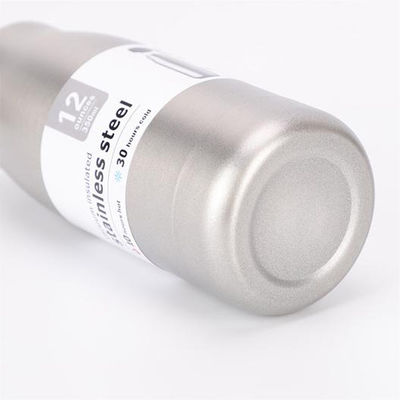 Bottle de água de aço inoxidável com parede dupla isolada aceitável para a sustentabilidade