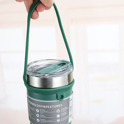 Taça de viagem portátil de aço inoxidável personalizada para acampamento e atividades ao ar livre