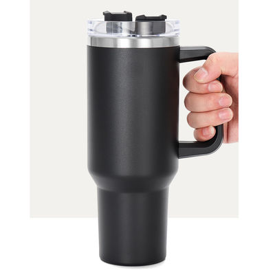 MUGS Logotipo personalizado 40 oz de aço inoxidável isolado cafeteiras de vácuo