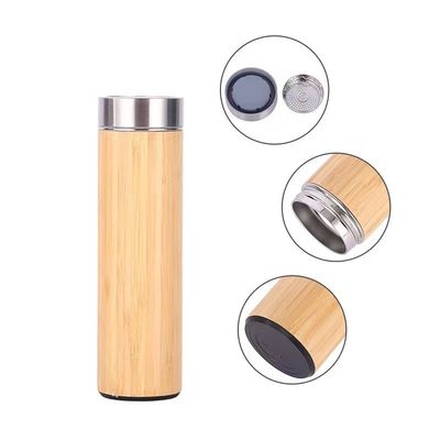 Flasca de vácuo térmico de aço inoxidável 304 ecológica para taça recta e logotipo personalizado