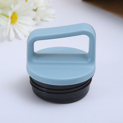 Logotipo personalizado de aço de vácuo isolado de viagem caneca de café garrafa de água com alça e tampa