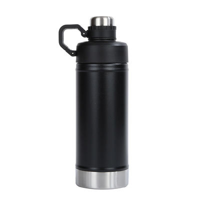 Garrafas de vácuo de aço inoxidável de 25 oz cinza sustentável