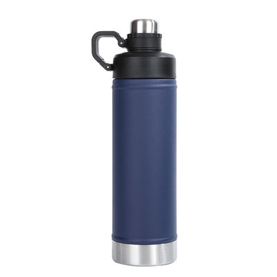 Garrafas de vácuo de aço inoxidável de 25 oz cinza sustentável