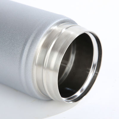 Desporto ao ar livre Viagens Garrafa de água Sliver Garrafas de aço inoxidável Gym Thermos de vácuo