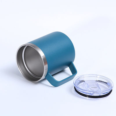 12oz/14oz Copo de Copo de Aço Inoxidável Duplas Camadas de vácuo Copo revestido de pó cor personalizada