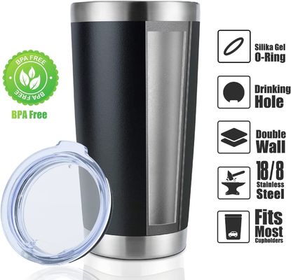 Manter bebidas quentes e frias Bebidas isoladas garrafa de água de metal de 600 ml