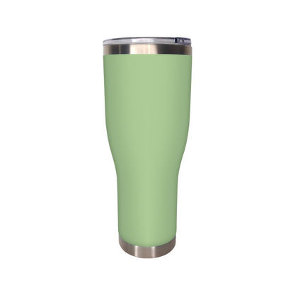 Copo de tumbler isolado de aço inoxidável garrafa de vácuo sustentável para café de viagem
