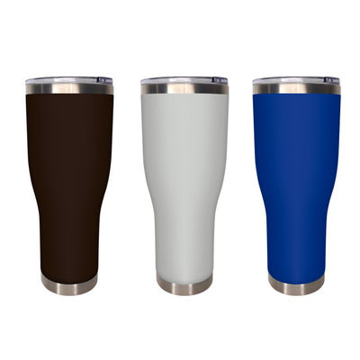 Copo de tumbler isolado de aço inoxidável garrafa de vácuo sustentável para café de viagem