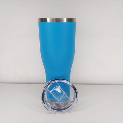 Copo de tumbler isolado de aço inoxidável garrafa de vácuo sustentável para café de viagem