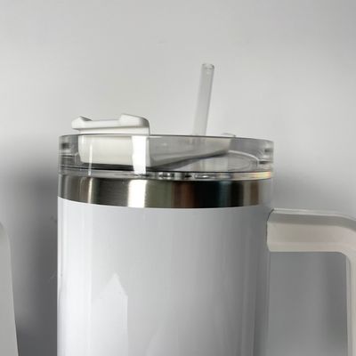 Taça de viagem isolada de aço inoxidável com logotipo personalizado