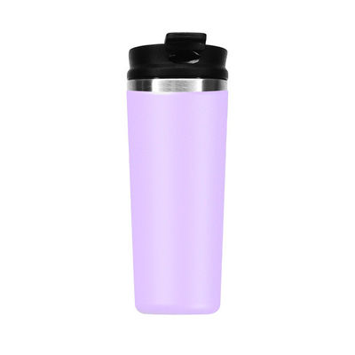 Sustentável Custom 12oz 16oz Flasca de vácuo de parede dupla Isulada Flasca de água esportiva de aço inoxidável