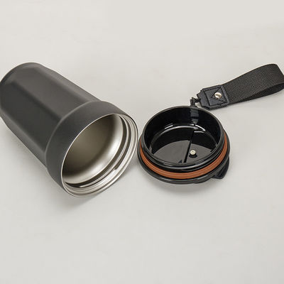 Taça de café de aço inoxidável 304 com isolamento a vácuo 420 ml Forma octogonal de diamante com mão