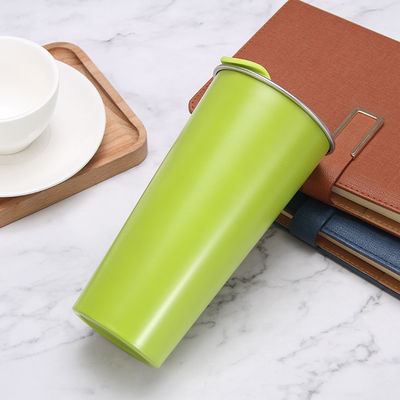 Taça de café de aço inoxidável de parede dupla