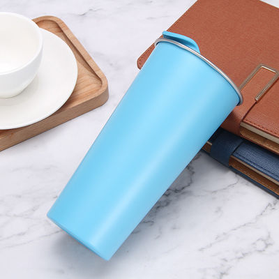 Taça de café de aço inoxidável de parede dupla