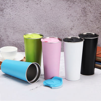 Taças de café de viagem Custom Tumbler Cup Logo Tumblers com 304 aço inoxidável dentro