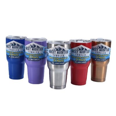 Estilo Dupla parede de aço inoxidável Pint Cups Vacuum Beer Tumbler Mug Best para presentes