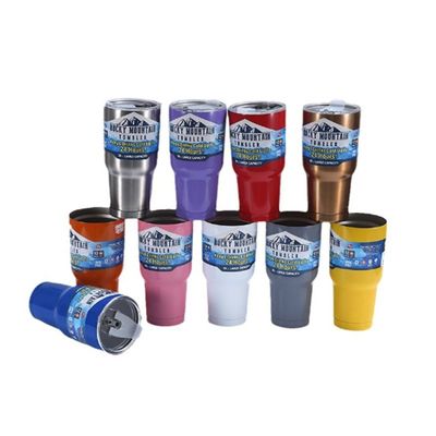 Estilo Dupla parede de aço inoxidável Pint Cups Vacuum Beer Tumbler Mug Best para presentes