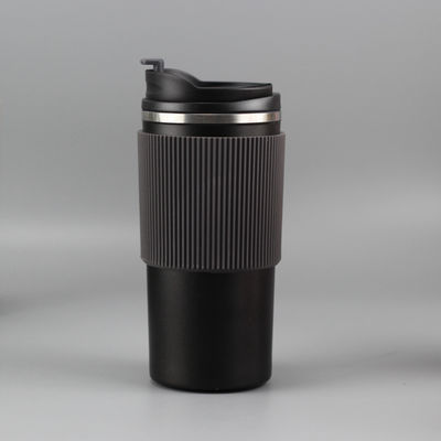 Taça de café isolada de aço inoxidável de 450 ml personalizada com tampa para manter as bebidas quentes / frias