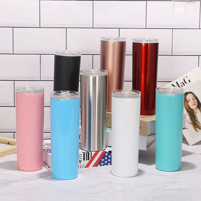 20oz Sublimação em branco Tubler de aço inoxidável Eco-friendly e durável caneca de café