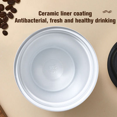 Copo de café de viagem de aço inoxidável, aspirador, recipiente de café reutilizável isolado, 380 ml, 510 ml