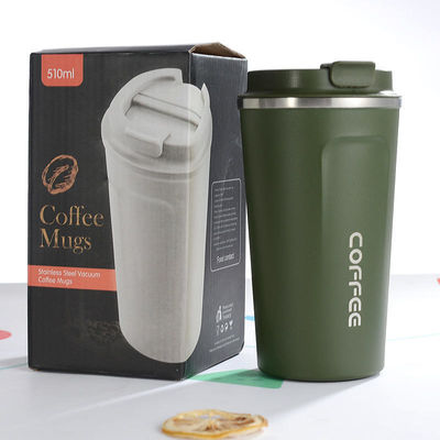 Todas as pessoas aplicáveis 2023 Taça de café de vácuo de aço inoxidável de parede dupla com tampa de exibição de temperatura