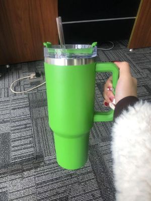 Garrafa de água reutilizável Multicolor sublimação de vácuo caneca de café de aço inoxidável