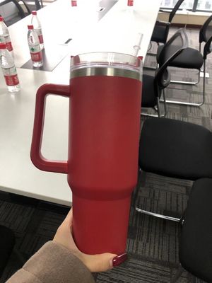 1200ml Vacuo Isolado Botão de Água de Aço Inoxidável Tumbler Mug para Produção de Copo de Presente