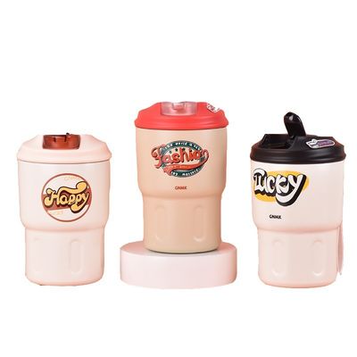 Taça de barriga de estilo conciso Durável Taças de café de vácuo de aço inoxidável 316 para ar livre