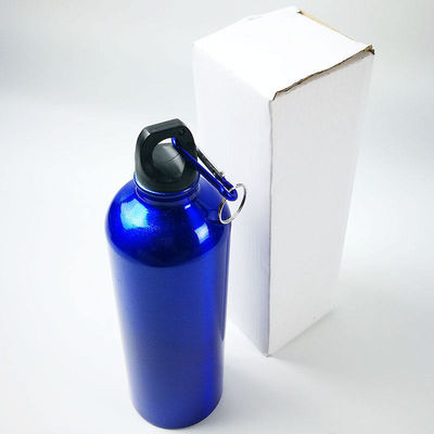 Produção de frascos de vácuo de aço inoxidável de alumínio garrafa clássica com clip carabiner