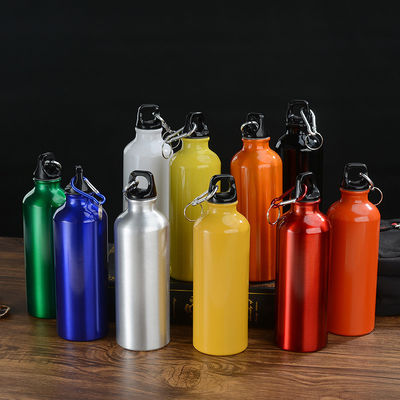 Flascas de vácuo Sublimação Alumínio garrafa de água com 400ml/500ml/750ml/1000ml Capacidade
