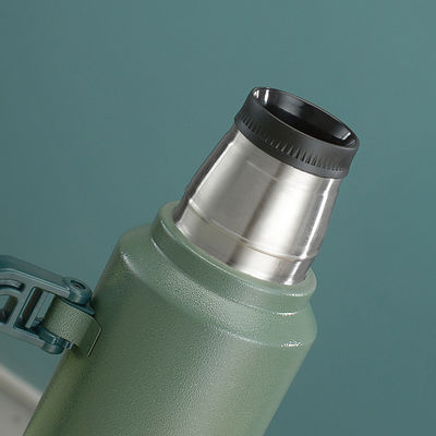 Termoses de aço inoxidável de parede dupla, sem BPA, com isolamento a vácuo