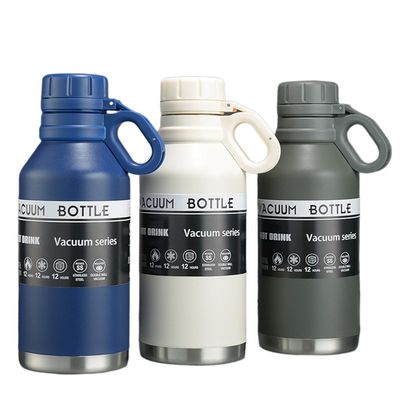 40oz de aço inoxidável Bottle de água de acampamento com alça para manter as suas bebidas frescas