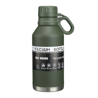 40oz de aço inoxidável Bottle de água de acampamento com alça para manter as suas bebidas frescas