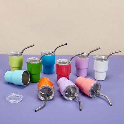 Festa de comemoração Essencial 2 oz Sublimação em branco Miniatura Tumbler aço inoxidável